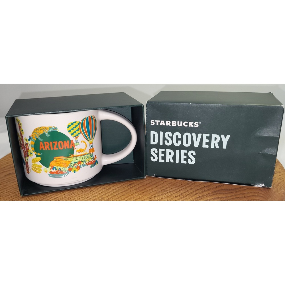 Starbucks Discovery Series Arizona 14oz Ceramic Coffee Mug NIB 2024